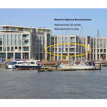Ferienwohnung Neuer Hafen Marina Бремерхафен Экстерьер фото